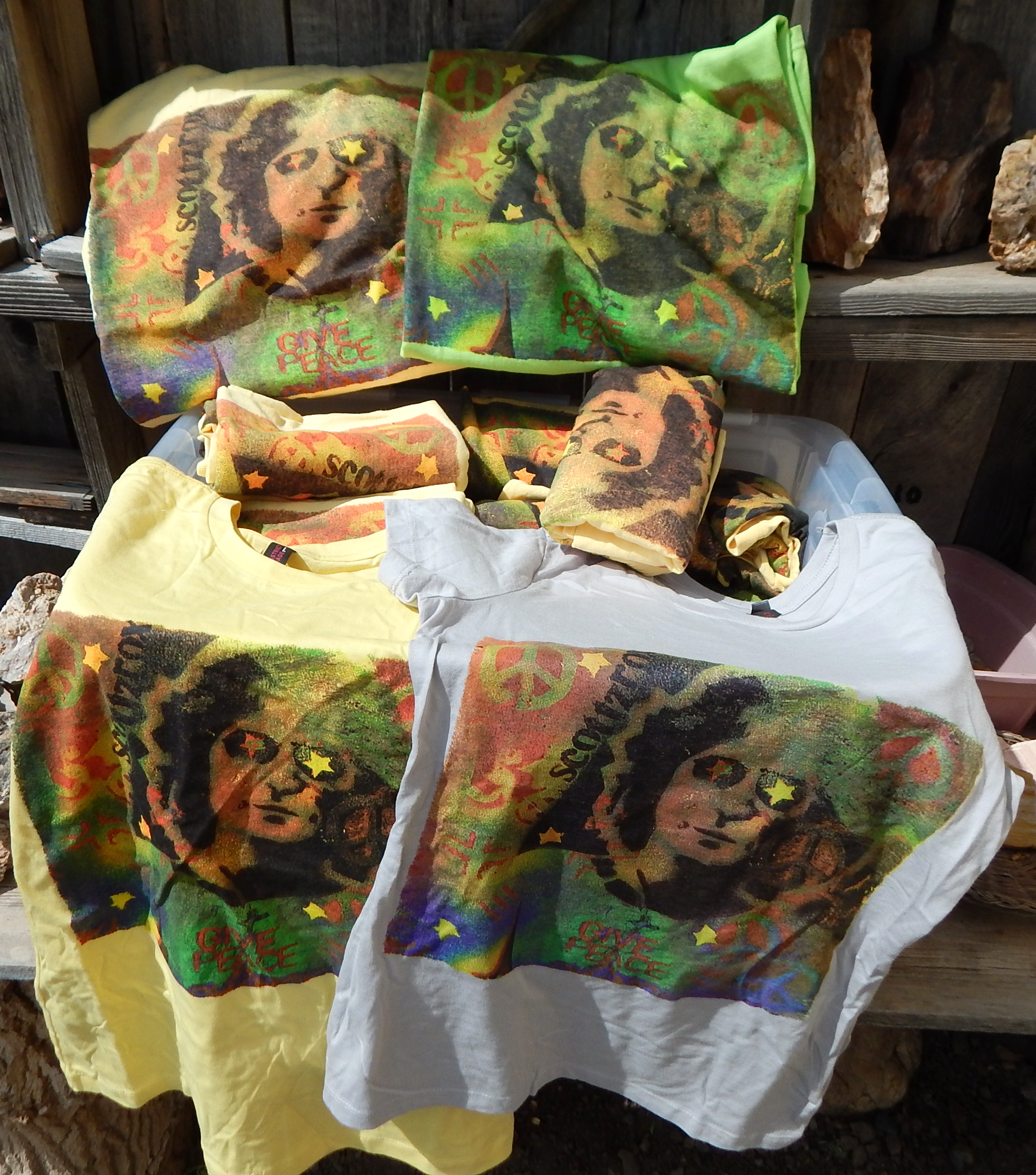 Scottzrox Peace T-Shirts - Escalante Rock Shop
