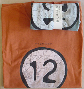 Highway 12 #6 - Texas Orange & Steel Green
